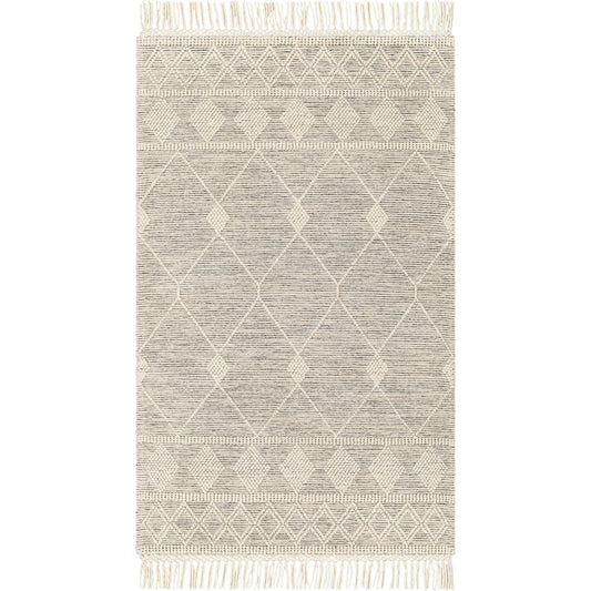 Hemingway Rug - 31308 by Livabliss in light grey, taupe. Made from 60% wool, 40% polyester in a unique style.