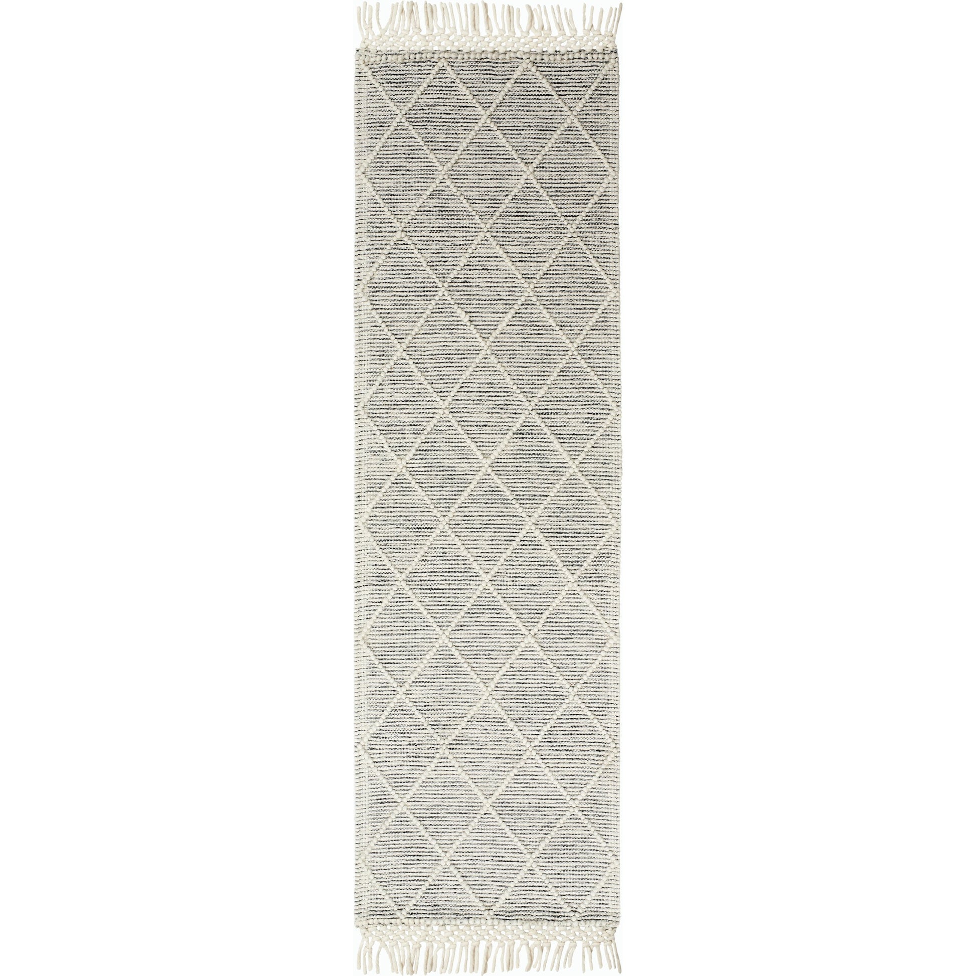 Hemingway Rug - 31309 by Livabliss in ivory, black. Made from 60% wool, 40% polyester in a unique style.