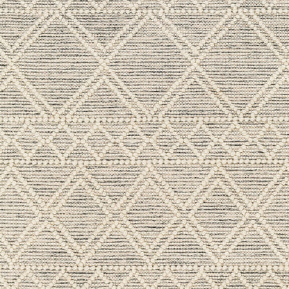 Hemingway Rug - 31310 by Livabliss in ivory, black. Made from 60% wool, 40% polyester in a unique style.