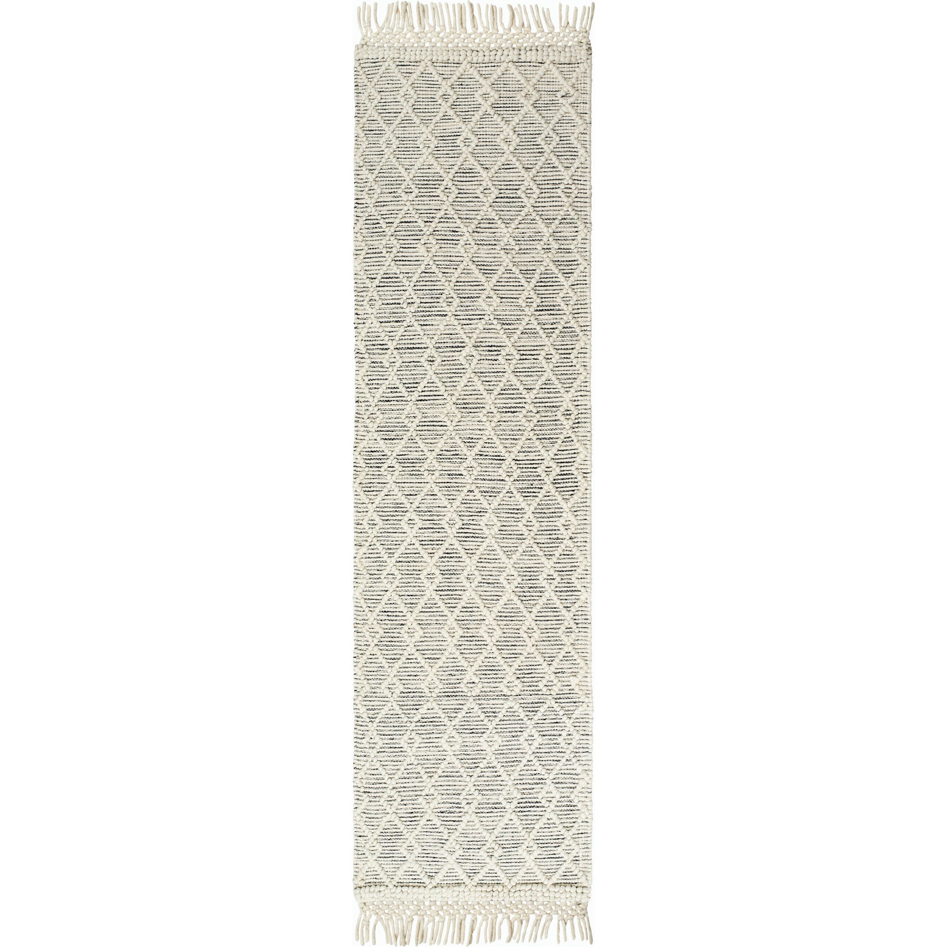 Hemingway Rug - 31311 by Livabliss in ivory, black. Made from 60% wool, 40% polyester in a unique style.