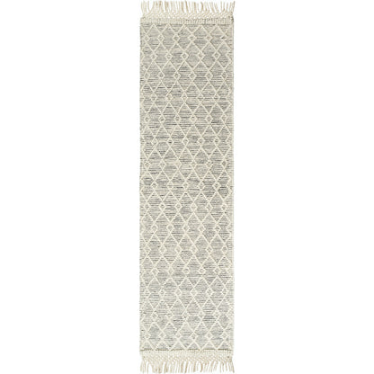 Hemingway Rug - 31311 by Livabliss in ivory, black. Made from 60% wool, 40% polyester in a unique style.