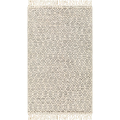 Hemingway Rug - 31311 by Livabliss in ivory, black. Made from 60% wool, 40% polyester in a unique style.