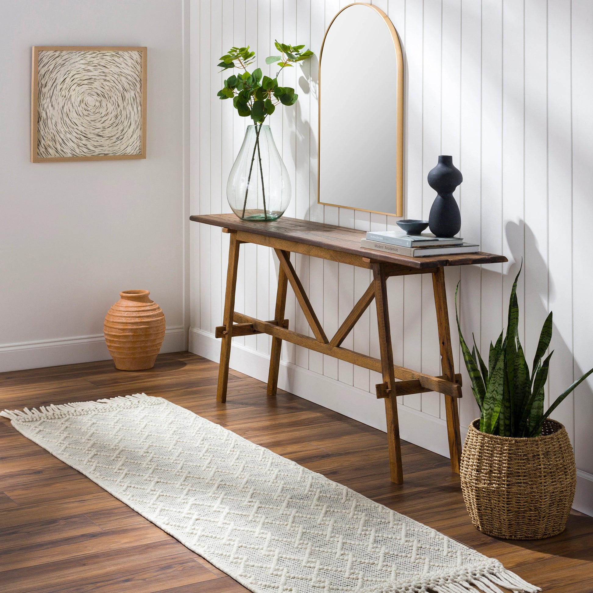 Hemingway Rug - 31311 by Livabliss in ivory, black. Made from 60% wool, 40% polyester in a unique style.