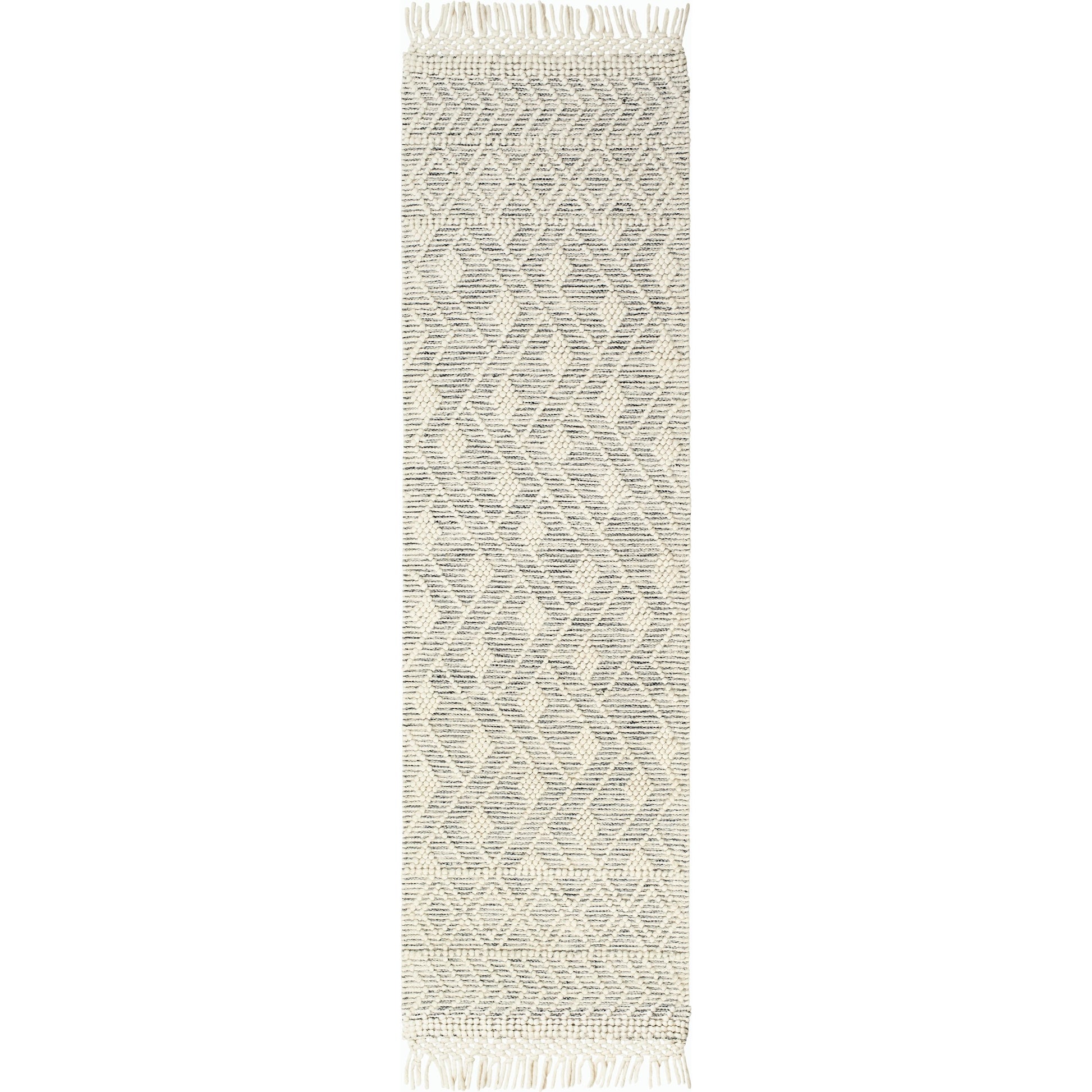 Hemingway Rug - 31312 by Livabliss in ivory, black. Made from 60% wool, 40% polyester in a unique style.