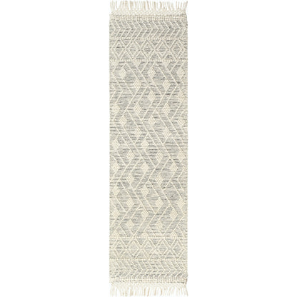 Hemingway Rug - 31312 by Livabliss in ivory, black. Made from 60% wool, 40% polyester in a unique style.