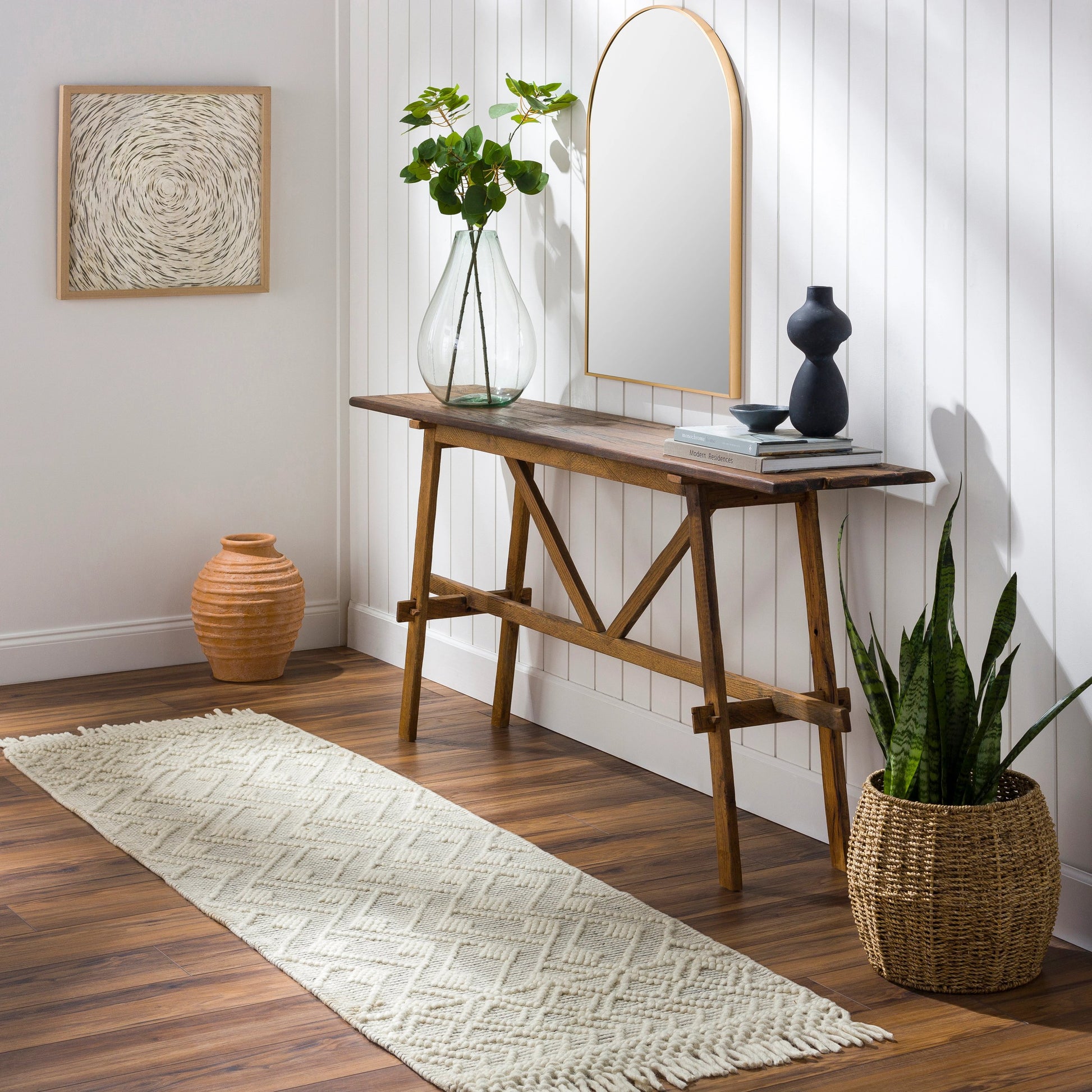 Hemingway Rug - 31312 by Livabliss in ivory, black. Made from 60% wool, 40% polyester in a unique style.