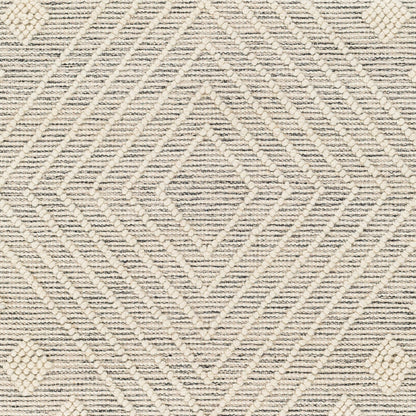 Hemingway Rug - 31313 by Livabliss in ivory, black. Made from 60% wool, 40% polyester in a unique style.
