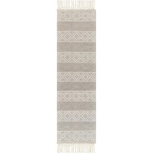 Hemingway Rug - 31315 by Livabliss in ivory, beige, taupe. Made from 60% wool, 40% polyester in a unique style.