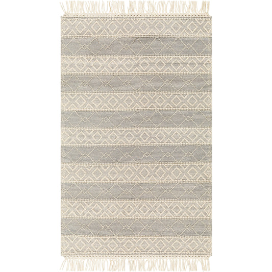 Hemingway Rug - 31315 by Livabliss in taupe, light grey. Made from 60% wool, 40% polyester in a unique style.