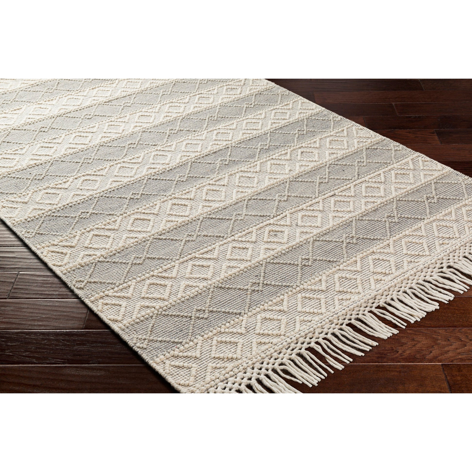 Hemingway Rug - 31315 by Livabliss in ivory, beige, taupe. Made from 60% wool, 40% polyester in a unique style.