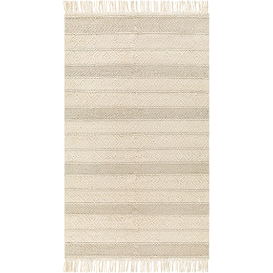 Hemingway Rug - 31316 by Livabliss in light grey, taupe. Made from 60% wool, 40% polyester in a unique style.