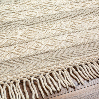 Hemingway Rug - 31316 by Livabliss in ivory, beige. Made from 60% wool, 40% polyester in a unique style.
