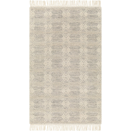 Hemingway Rug - 31317 by Livabliss in light grey, taupe. Made from 60% wool, 40% polyester in a unique style.