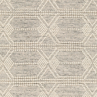 Hemingway Rug - 31317 by Livabliss in ivory, black. Made from 60% wool, 40% polyester in a unique style.