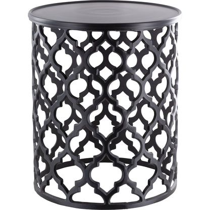 Hammett - 18543 by Surya in gold and powder coatedglazed. Made from top: aluminum, base: 100% aluminum in a eclectic & global style.