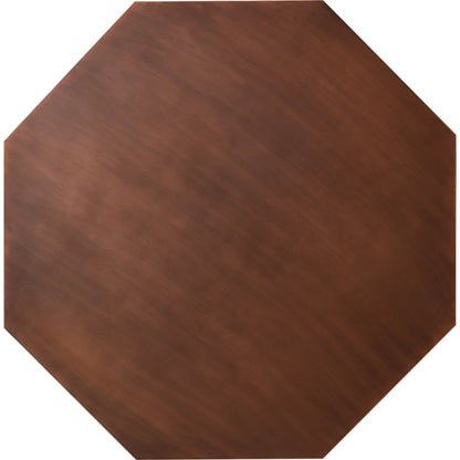 Dorian Coffee Table by Pasargad Home in copper. Made from iron in a eclectic & global style.