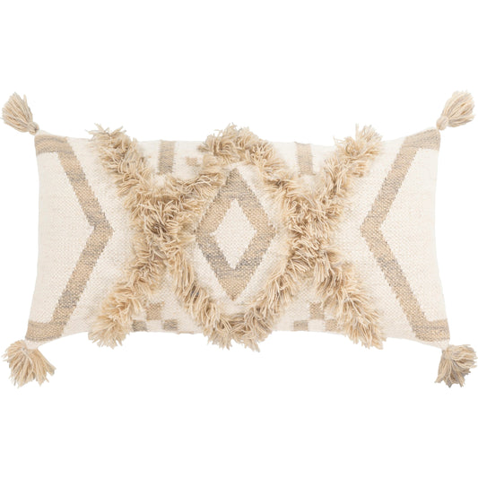 Helena Pillow - 34056 by Surya. Made from 100% wool, 100% cotton in a eclectic & global style.