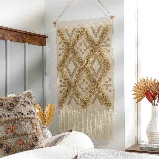 Helena - 29507 by Surya. Made from main: 90% wool, main: 10% cotton, rod: 100% wood in a modern style.