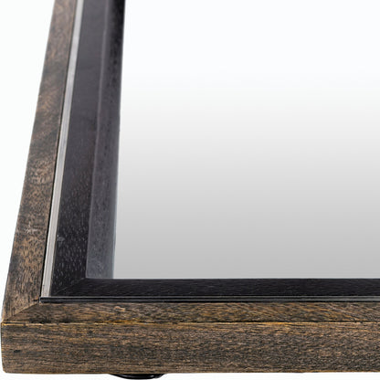 Hanover - 27419 by Surya in gray and distressed,inlaid. Made from metal, wood, manufactured wood in a traditional style.