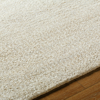 Hoffenheim Rug - 529119 by Surya in light silver, pearl. Made from wool, nylon in a unique style.
