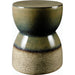 Hourglass End Table - 538670 by Surya in glazedglazed. Made from ceramic in a modern style.