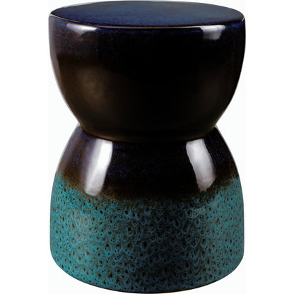 Hourglass End Table - 538670 by Surya in glazedglazed. Made from ceramic in a modern style.