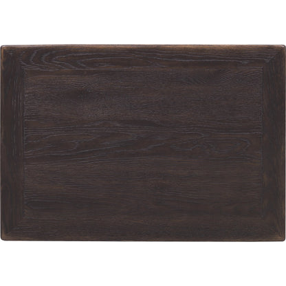 Driftwood One-Drawer Nightstand by Hooker Furniture. Made from oak solids, oak veneers in a transitional style.