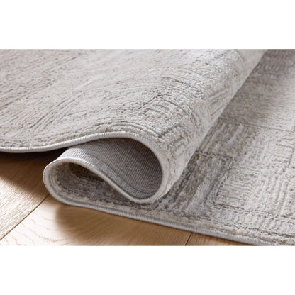 Hollis HOL-01 Rug by Loloi in grey, ivory. Made from 100% polyester in a unique style.