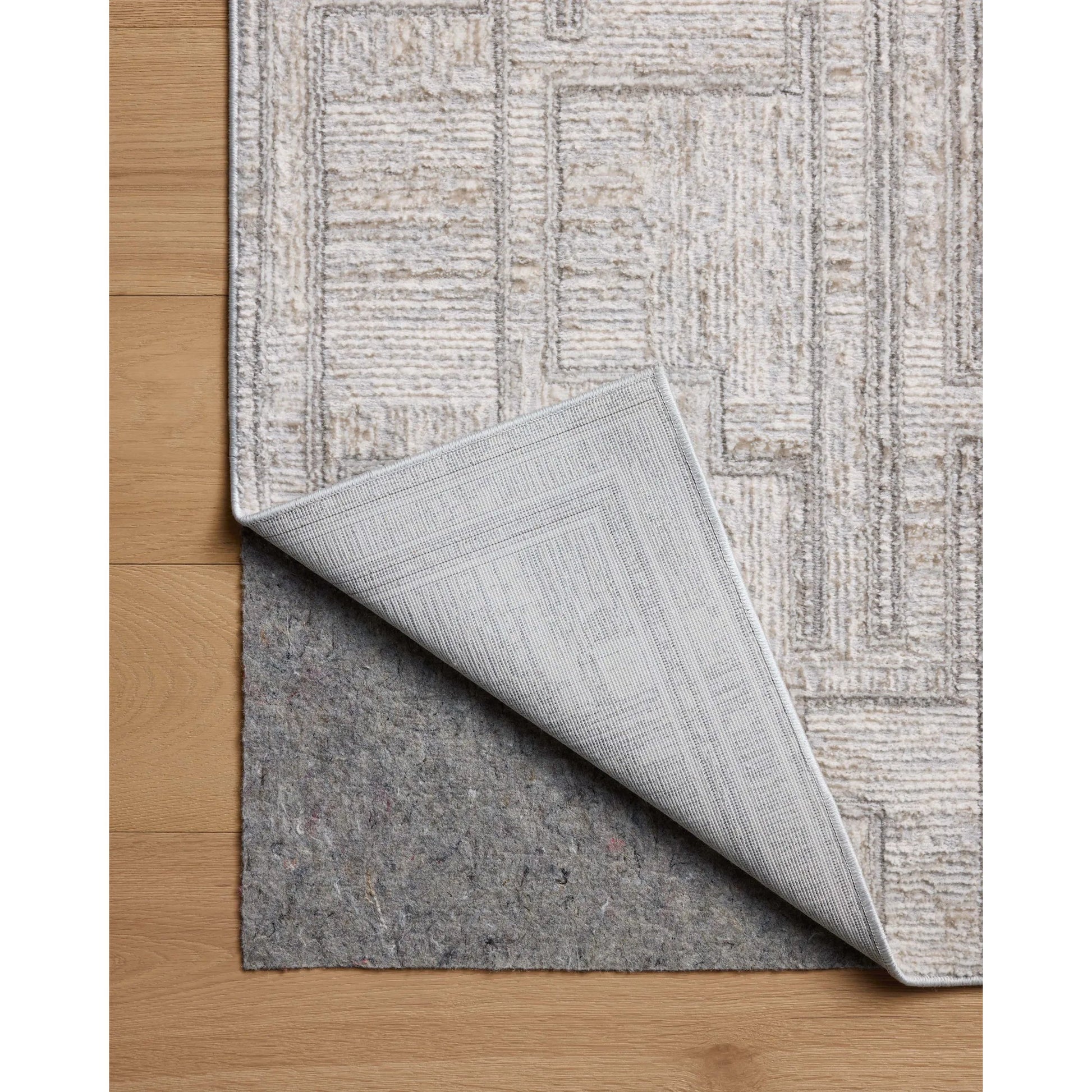 Hollis HOL-01 Rug by Loloi in grey, ivory. Made from 100% polyester in a unique style.