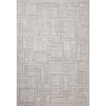 Hollis HOL-01 Rug by Loloi in grey, ivory. Made from 100% polyester in a unique style.