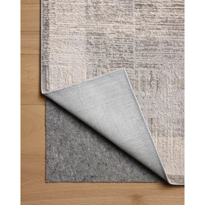Hollis HOL-04 Rug by Loloi in smoke, mist. Made from 100% polyester in a unique style.
