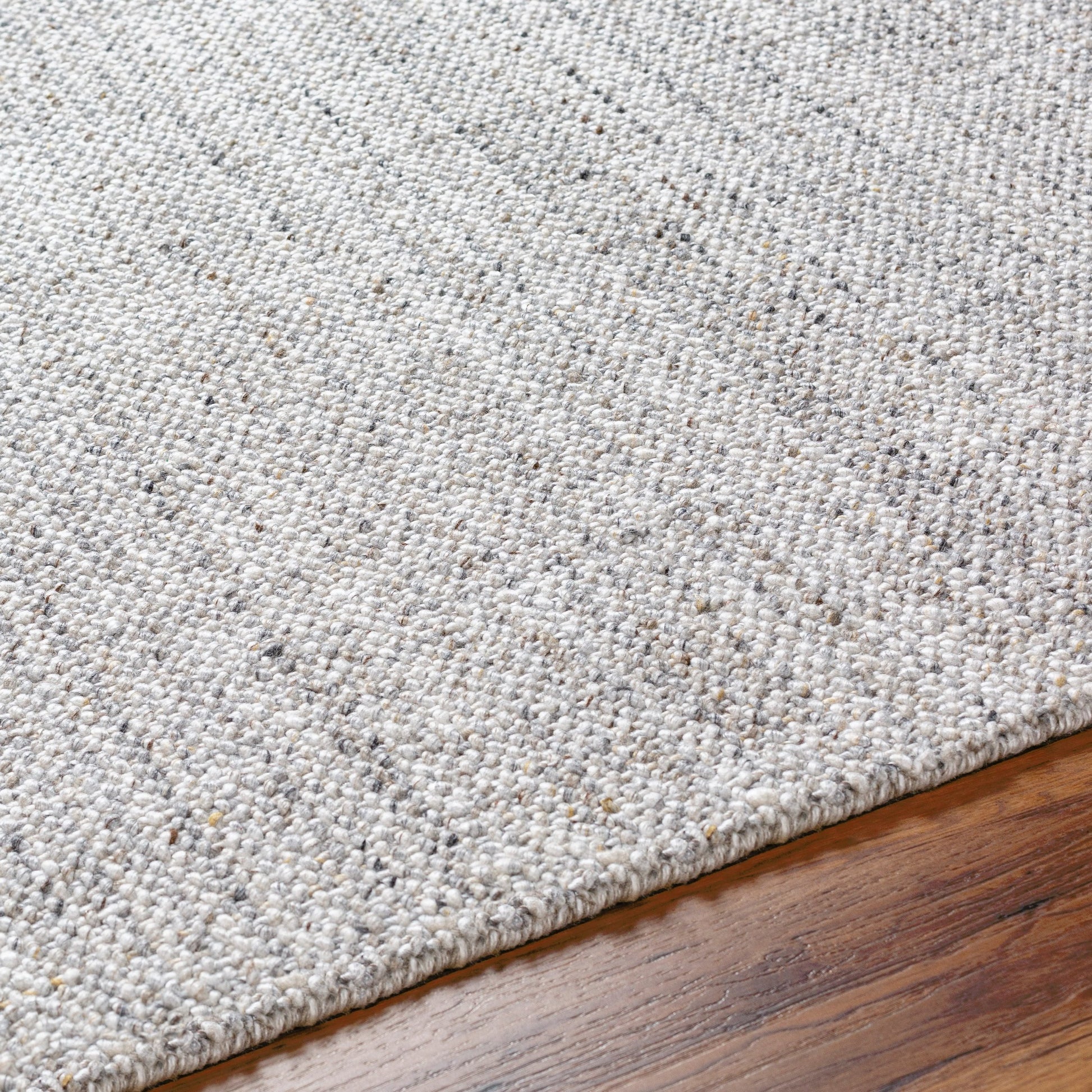 Hope Rug - 32228 by Surya in white, gray, light slate. Made from 100% recycled pet yarn in a unique style.