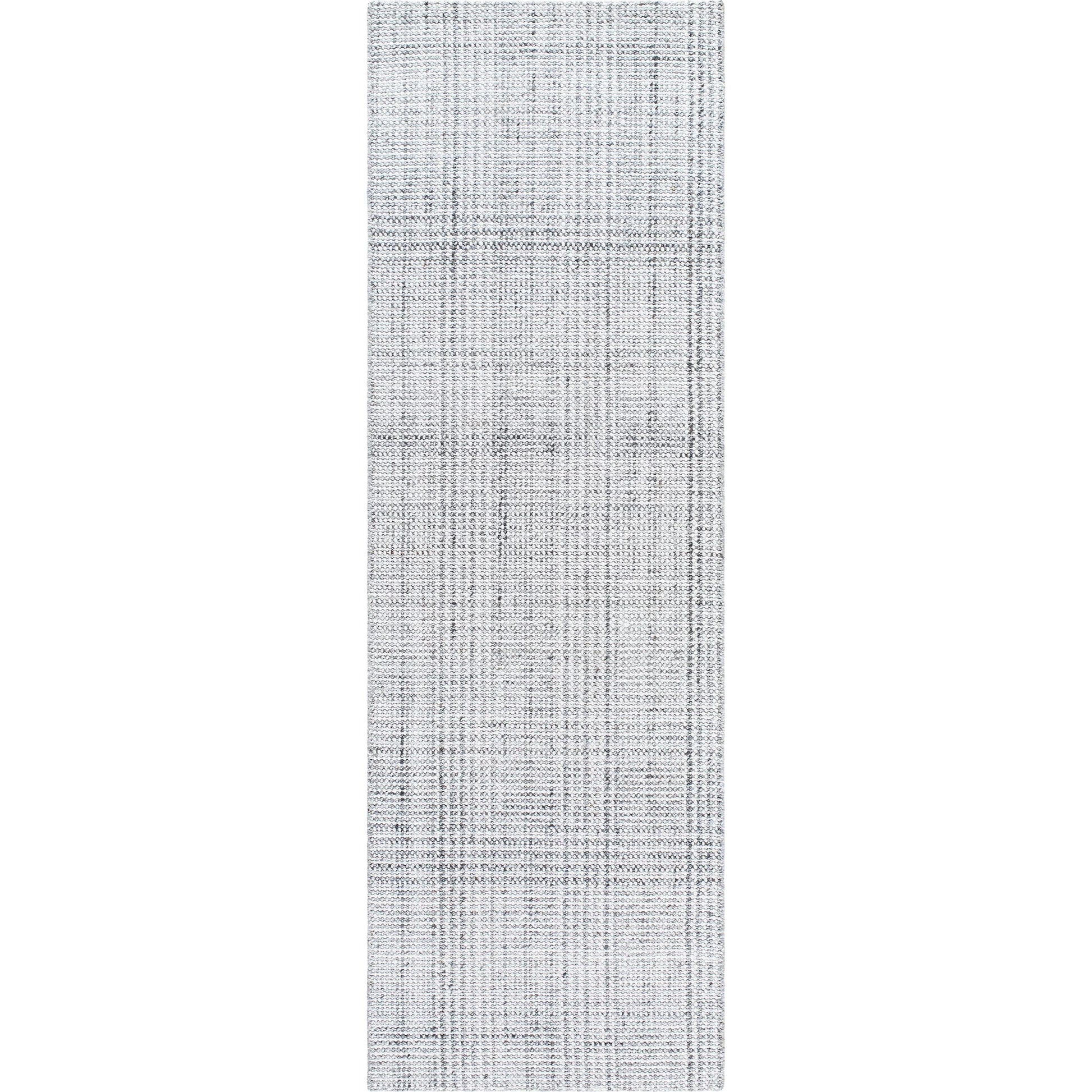 Hope Rug - 33283 by Surya in white, gray, light slate. Made from recycled pet yarn in a unique style.