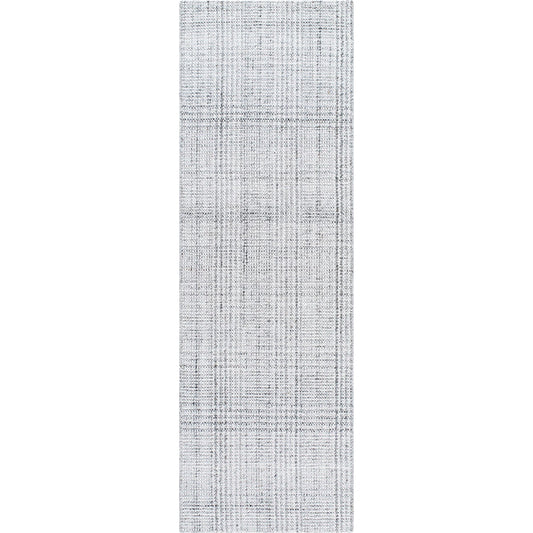 Hope Rug - 33283 by Surya in white, gray, light slate. Made from recycled pet yarn in a unique style.