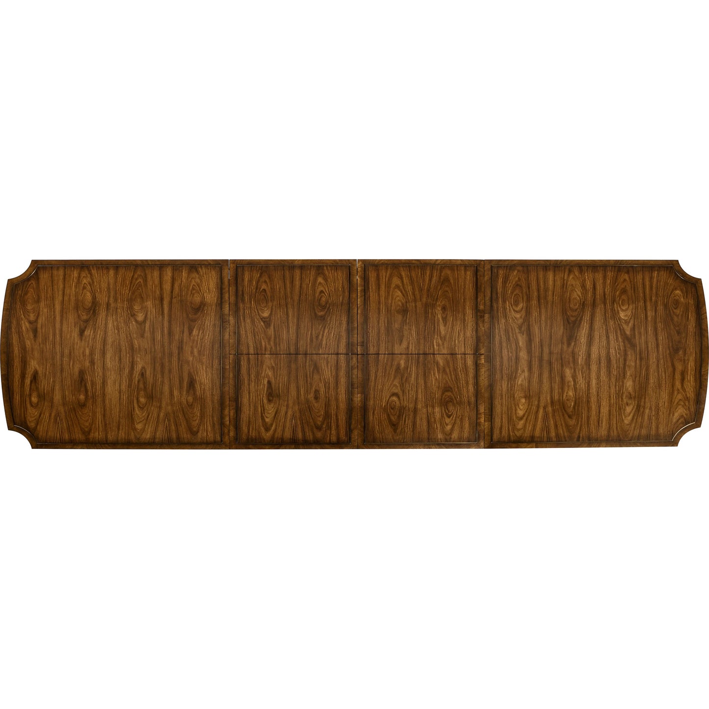 006 SI-2446832 | Additional Silo | Viceroy Rectangular Dining Table by Jonathan Charles in viceroy brown santos. Made from local mahogany, brass, santos rosewood crown veneer in a traditional style.