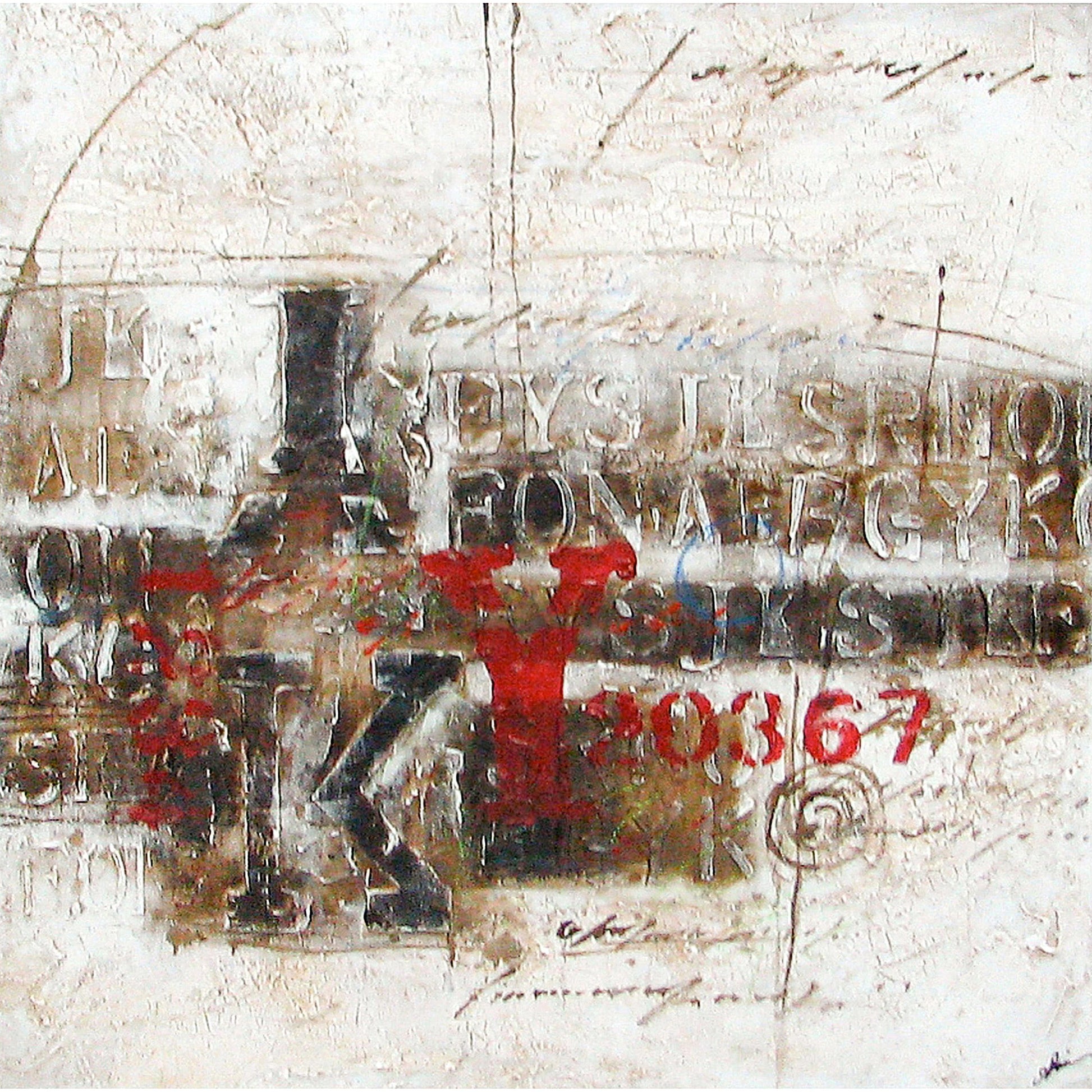 Wall Decor - 493788 by Surya in red. Made from main: canvas in a modern style.