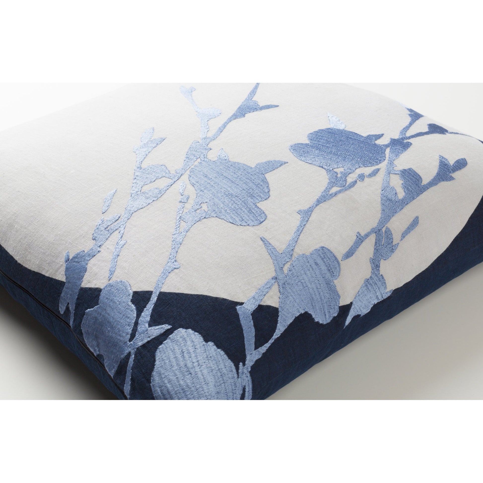 Harvest Moon Pillow - 27339 by Surya. Made from front: 100% linen, back: 100% linen in a modern style.