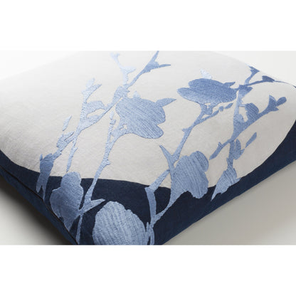 Harvest Moon Pillow - 27339 by Surya. Made from front: 100% linen, back: 100% linen in a modern style.