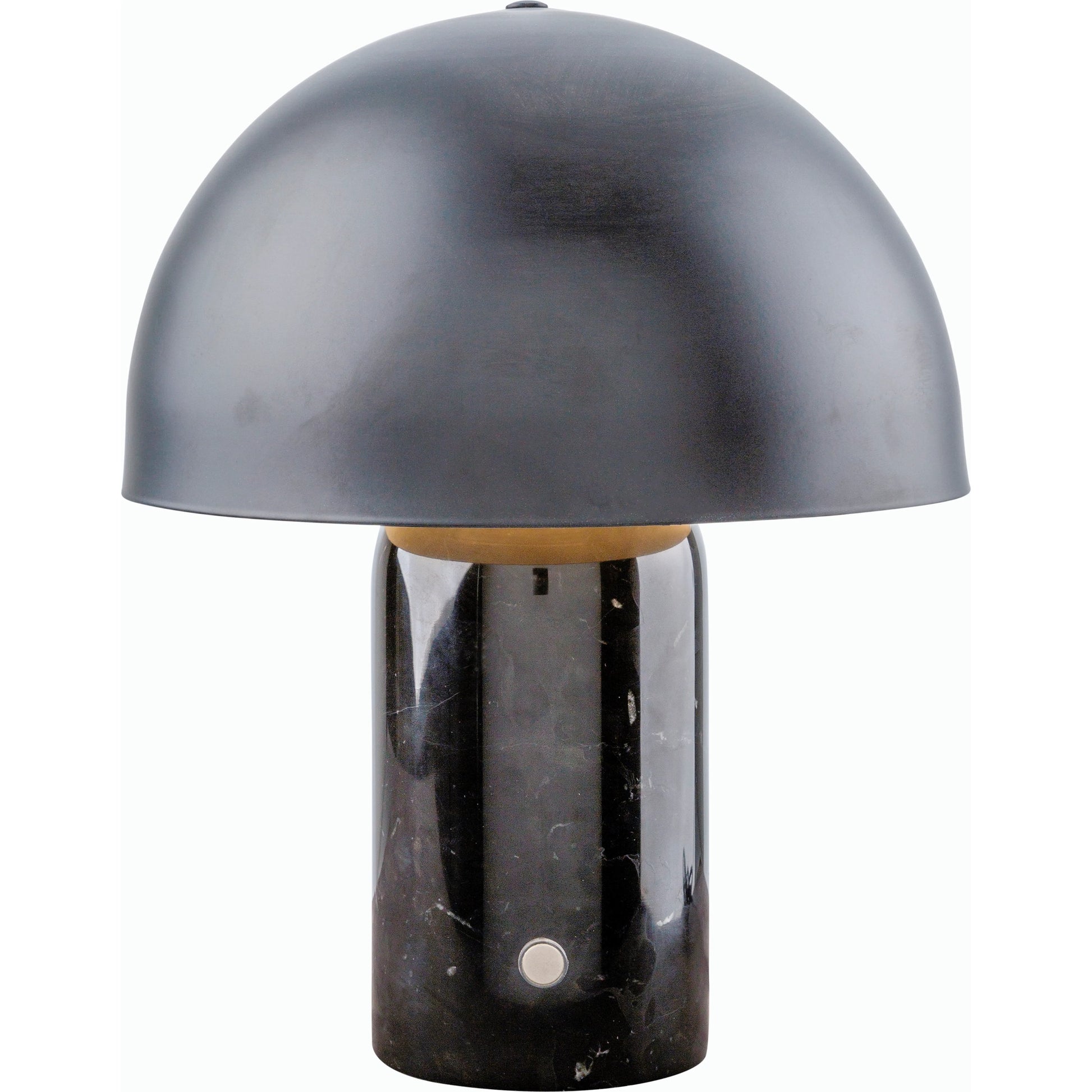 Herbage Table Lamp - 528792 by Livabliss in body: black, base: black, shade (outside): black, shade (inside): white, cord: black and naturalnatural. Made from marble, linen in a modern style.