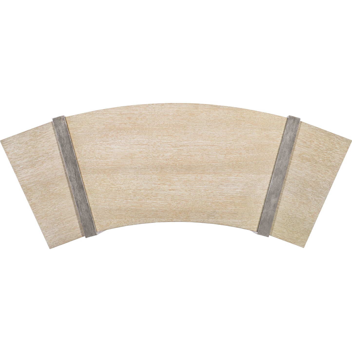 004 SI-2133589 | Additional Silo | Melange Selleck Writing Desk by Hooker Furniture in light wood, silver. Made from oak veneers with silver leaf in a modern style.