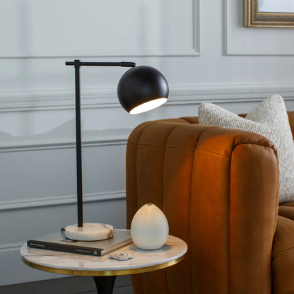 Hartford - 31037 by Livabliss in silver and polished. Made from metal, marble in a modern style.