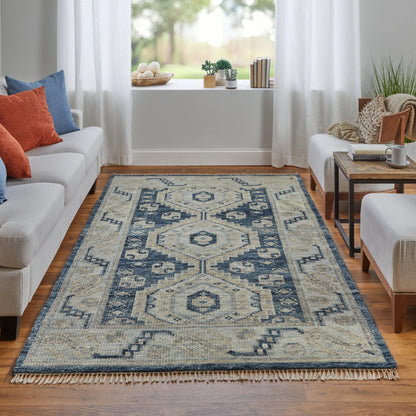 Fillmore Traditional Diamond Rug - 6943F by Feizy. Made from wool in a unique style.