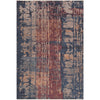 Dark Blue, Burgundy, Taupe, Navy, Camel / 2' x 3'