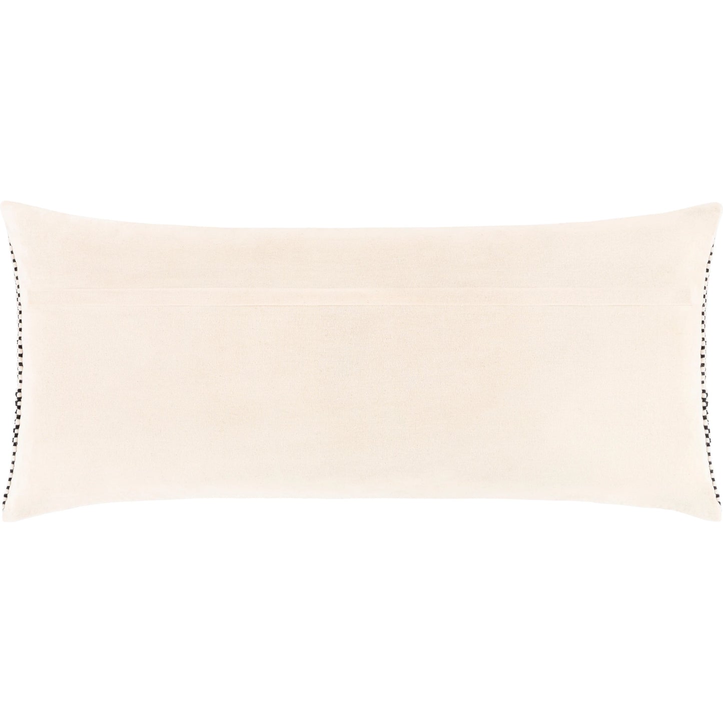 002 SI-1882349,SI-1882350 | Additional Silo | Harlow Pillow - 17556 by Surya in cream, black. Made from 60% wool, 40% polyester, 100% cotton in a eclectic & global style.