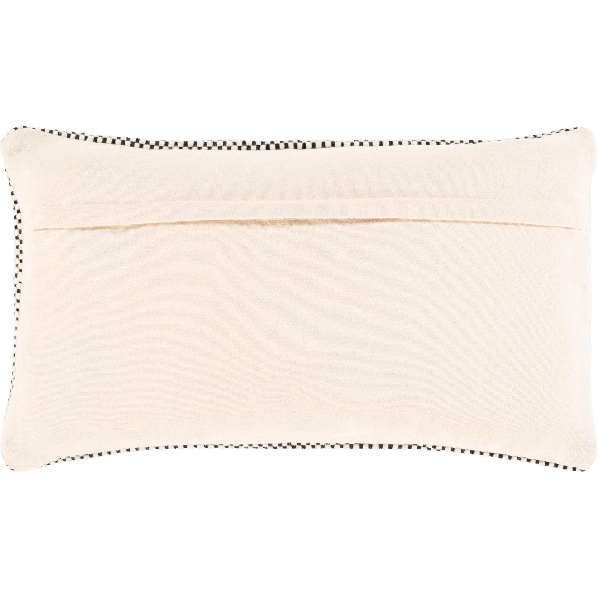 Harlow Pillow - 5796 by Surya in cream, black. Made from 60% wool, 40% polyester, 100% cotton in a eclectic & global style.