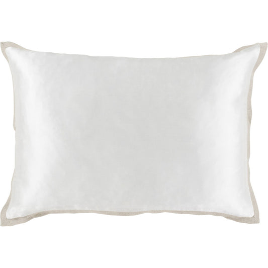 Heiress Pillow - 9308 by Surya in light gray. Made from front: 100% polyester in a modern style.