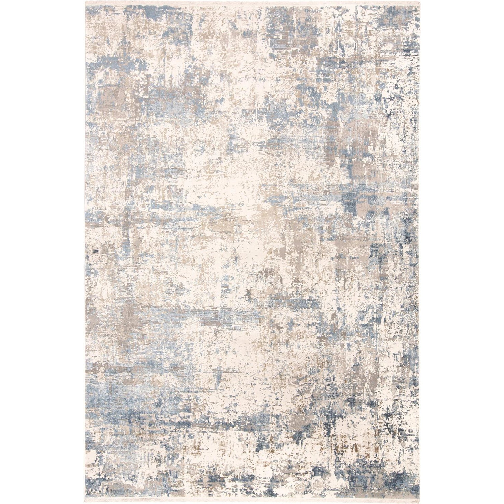 Cadiz Rug - 3891F by Feizy in ivory, tan, blue. Made from viscose, acrylic in a unique style.