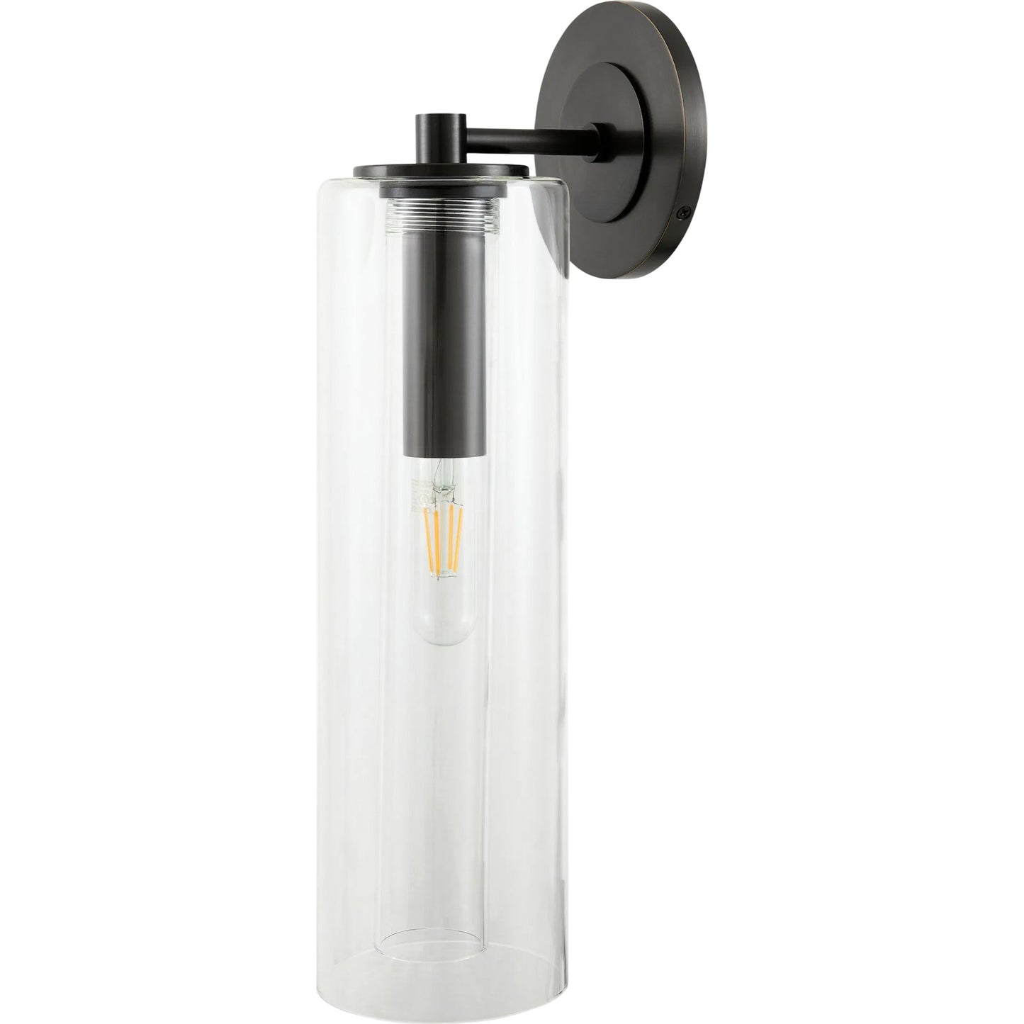 001 SI-2460066 | Primary Silo | Hashira Wall Sconce by Surya. Made from iron, glass in a modern style.