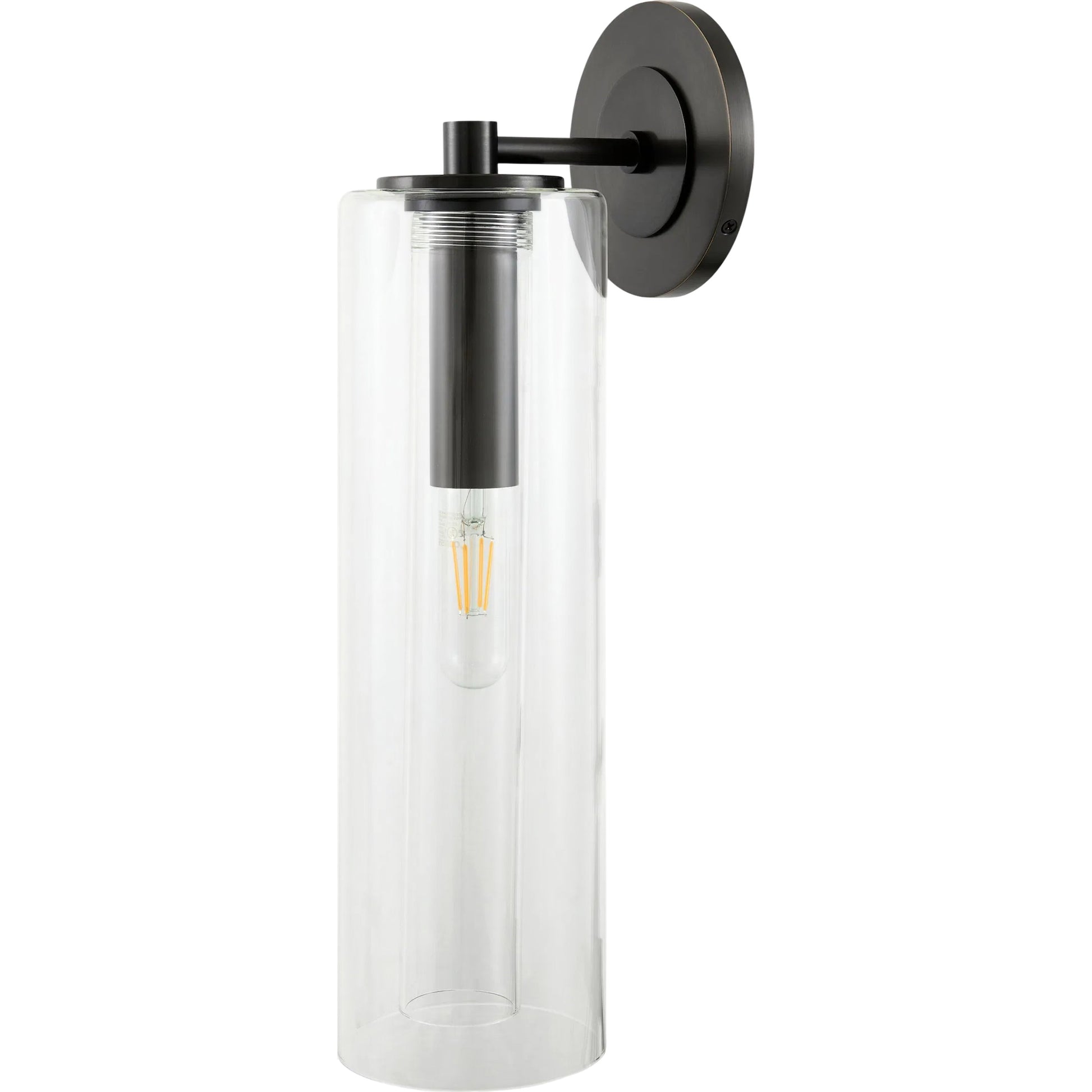 Hashira Wall Sconce by Surya. Made from iron, glass in a modern style.