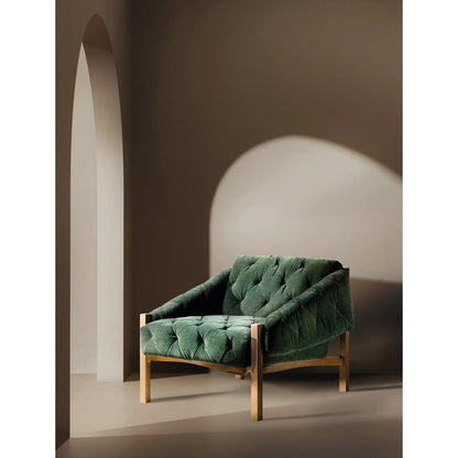 Kerns Accent Chair by Hooker Furniture in ansel rain forest and light pecan. Made from fabric in a modern style.